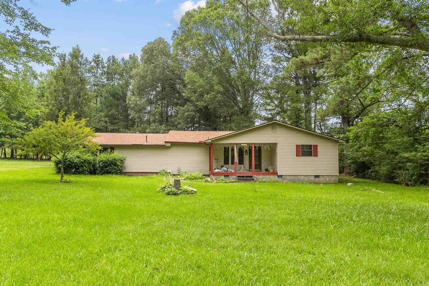 INVESTORS DELIGHT!  Great one level home on an acre in the Bryant School District. 3 Bedrooms plus 2 living spaces and a formal dining room. Roof recently replaced and HVAC is in good working order. Some repairs needed, being sold AS-IS, and priced accordingly