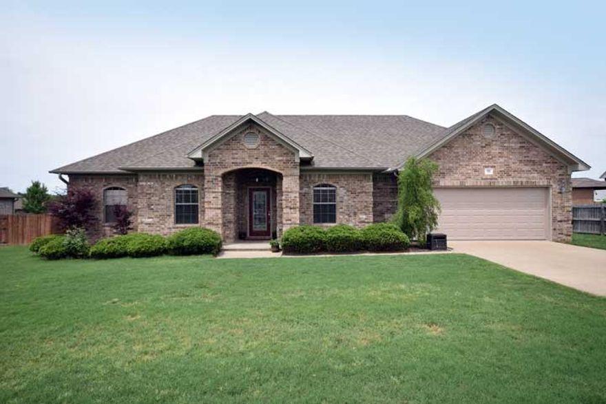 Curb appeal! Immaculate all brick 4 bedroom in the heart of Cabot situated on a cul-de-sac lot. Gleaming hardwood floors, spacious great-room and dining room. Cozy fireplace! Master suite has large walk-in closet, jetted tub, walk-in shower, and double sink vanity. Split bedroom floor plan. Refrigerator, washer, and dryer stay (as is). Shed stays. Fully fenced backyard too!