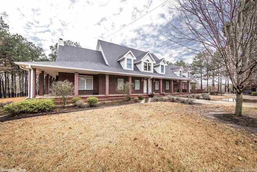Unbelievable 4486 Sqft. home on 65.22+/- acres. This home features an open floor plan with a large living room, tall ceilings and gas fireplace. A gourmet kitchen and formal dinning room, 4 bedrooms and 4.5 bathrooms with tons of closet space and double vanities in 3 of the bathrooms. This home is perfect for entertaining with a theater, wet bar and in-ground salt water pool out back. Also, enjoy a wrap around porch, sun room, gym, office, 6 car garage all secured with a camera security system and iron gate. The detached 4 bay garage has living quarters that include one bedroom, one bathroom and very nice kitchen. The storage building has a roll up door.  Forrest City, Arkansas is located in Northeast Arkansas off of Interstate 40, between Little Rock and Memphis (45 miles west of Memphis and 85 miles east of Little Rock). Forrest City' population is approximately 15,371. Forrest City, is known as the Jewel of the Delta, and the Hub of Business and Industry in Eastern Arkansas. Forrest City is home to several businesses employing over 200 people such as Boars Head Provision, Airtherm Products Inc., Coremart, Federal Correctional Institute and  Forrest City Medical Center.