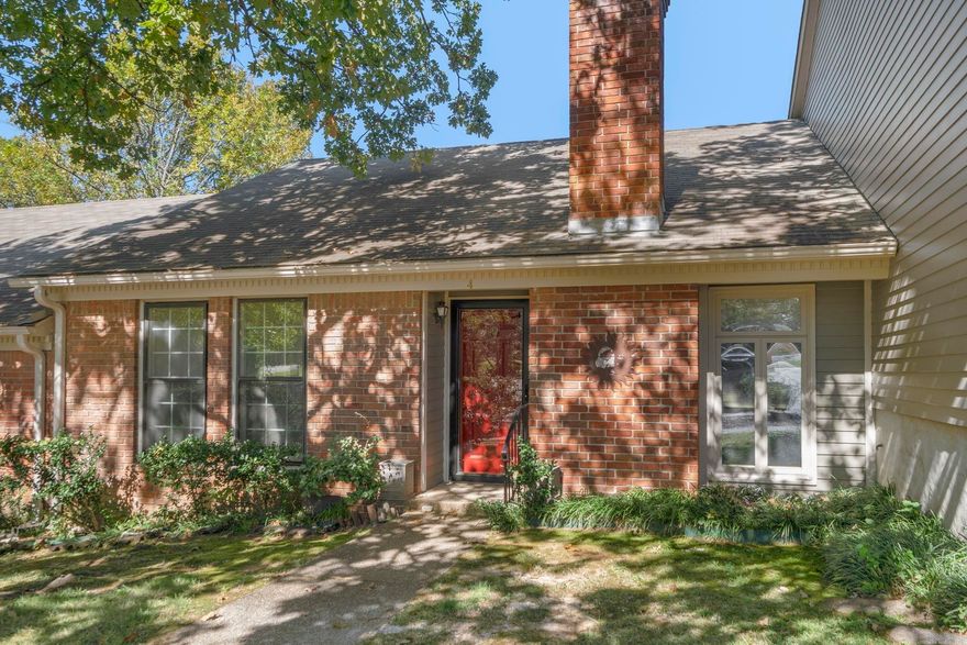 Freshly updated Stoneleigh Court condo in Midtown! These are RARELY available. One level 2 bedrooms and 2 full baths. NEW paint throughout. Open and bright living/dining space with a fireplace. Kitchen is equipped with range, microwave, dishwasher & fridge. NEW flooring in bedrooms. Both bedrooms have 2 closets each. NEW walk-in shower in the hall bath. You'll love the private courtyard out back! Easy private parking. Low POA fee pays for exterior maintenance, insurance, trash service, termite contract, and lawn maintenance for the common areas. Floorplan in the photos. Great home or ready to lease investment! No seller disclosure.