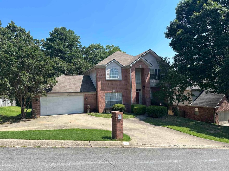 Beautiful Traditional 2-Story on a Quiet Cul-de-sac in the St. Charles Subdivision! This home features Large Den w/FP, Sep. Dining Rm., Office, Large Eat-in-kit, Sep. Laundry Room w/washer & dryer, 4 Bedrooms, 2 1/2 Baths,  2-Car Garage, Large Deck overlooking a Private Greenbelt!