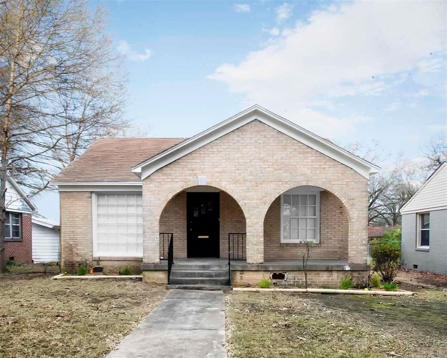 Cute 2BD bungalow conveniently close to UALR. Beautiful hardwood floors throughout. Separate dining room for enjoying family meals. Plenty of space throughout. Our leases are for two years and income has to be three times the amount of rent. This property does not accept section 8.