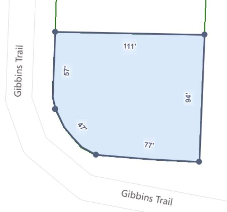 Vacant Lot overlooking Lake Hamilton.