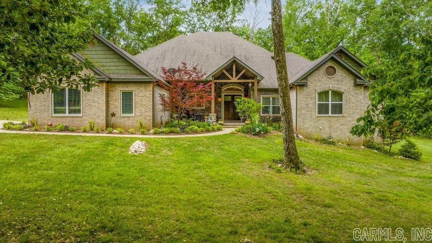 Welcome to your dream home! This stunning 5-bedroom, 3.5-bathroom home is situated on a sprawling 2-acre lot, offering plenty of space and privacy. The home features a spacious mother-in-law quarters, perfect for guests or extended family members. Inside, you'll find a beautifully designed interior with high-end finishes and plenty of natural light. The open-concept living area is perfect for entertaining, with a gourmet kitchen that features stainless steel appliances, granite countertops, and a large island. The living room boasts a cozy fireplace and large windows that offer breathtaking views of the surrounding landscape. The master suite is a true oasis, with a luxurious en-suite bathroom that features a soaking tub, separate shower, and dual vanities. The other bedrooms are spacious and comfortable, with plenty of closet space and natural light. One of the standout features of this home is the safe room, which provides peace of mind during inclement weather or other emergencies. Outside, you'll find a large patio area that's perfect for outdoor entertaining, as well as a spacious yard that's perfect for kids and pets. The property also features a large garage. See remarks.