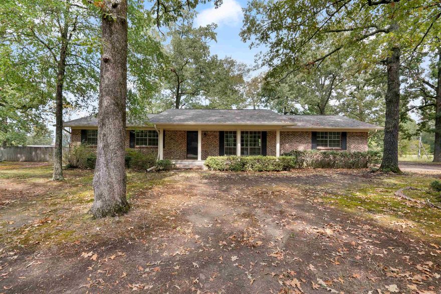This 3br/2Ba home on 1 acre has been updated and remodeled extensively!  Roof, gutters, and trim were replaced in 2021 per previous MLS.  Also has new paint and flooring throughout, both bathrooms remodeled with flooring and sinks, new lighting throughout, new counters in kitchen.  Spacious beautiful acre covered with trees, a storage shed, and a small shop!  High speed fiber optic internet available!  Greenbrier Schools!  100% financing available!  Agents see remarks about boundary lines.