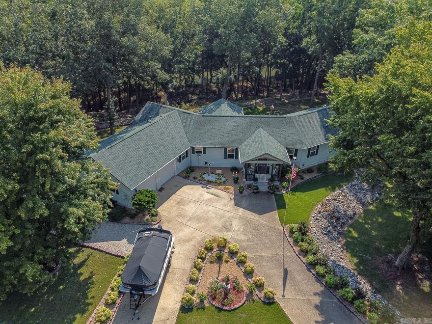 Stunning 4700 Sq Ft Southfork River View Home with 3 generous master bedrooms, each featuring en-suite bathrooms  Bright and Airy Design: Huge windows fill the home with natural light, creating a warm and inviting atmosphere. Enjoy breathtaking views of the outdoors and the South Fork River from the various rooms.  Open Concept Living: The large, open-concept living space serves as the heart of the home, seamlessly connecting the living room, dining area, and gourmet kitchen.   Featuring a gourmet kitchen designed for culinary enthusiasts, complete with ample cabinets and stunning stone countertops.   Enclosed Glass Room: Experience the beauty of nature all year round   The downstairs area is ideal for mother-in-law quarters, featuring another master bedroom that boasts sliding glass doors that open up to breathtaking views of the river. This master suite comes equipped with a luxurious bathroom   The kitchenette, accented with unique cabinetry and stone countertops  A generous living room provides a space for relaxation and entertainment,  includes a gas fireplace perfect for cozy evenings.    A large workshop downstairs & A Full House Generator with 2 Air and heat systems