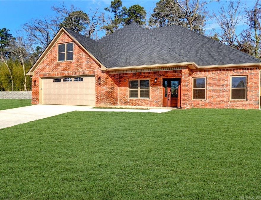 Our Custom Homes Boast 10/12 Pitch Roofs, 20' Garage Door/w Level Entry, Exuding Timeless Elegance from the moment you lay Eyes on Them. Step inside, and You'll Discover Luxurious features such as a Soaking Tub in the Master Bathroom, accompanied by a Custom Tiled Shower stall that Invites Relaxation and Rejuvenation. Crown Molding, a Cozy Fireplace, and Custom Cabinetry with Granite Countertops add an Air of Sophistication to every corner of Your Dream Home. Call and Customize Your Plan Today!