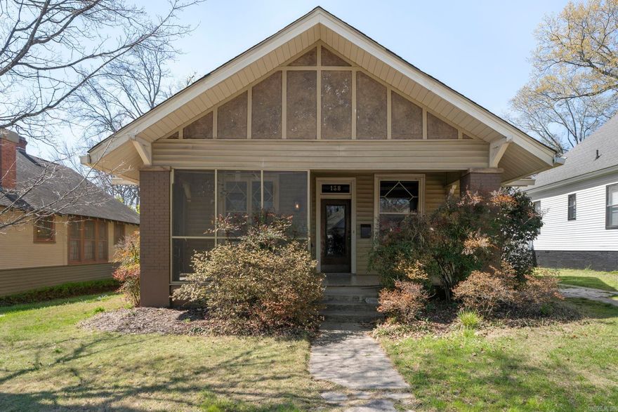 Step into timeless charm with this beautiful historic home, perfectly situated in a prime location close to all Hillcrest and Stifft's Station has to offer! Featuring 4 spacious bedrooms and 2 bathrooms, this property is full of character and unique details you won’t find anywhere else. The home has had only 3 owners since being built in 1913. Local artist/designer David Zoellner (notice the custom "Zs" on the deck out back!) added so many beautiful details. Venetian plaster faux finishes on walls and don't miss the delicate sparrows painted on the kitchen ceiling! Beautiful, original wood trim throughout and gorgeous, original leaded-glass built-ins in the living and dining spaces. Original front door and windows. New flooring upstairs. Kitchen and downstairs bath have been updated with granite countertops. Enjoy relaxing mornings or quiet evenings on the screened-in porch, and take advantage of the detached garage for added convenience. An additional storage shed is included and will convey as-is at no value. Dedicated play area in back for kids and/or pets! Some photos have been virtually staged to showcase possibilities. Buyers to verify lot size using their own measurements.
