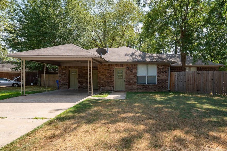 Come fall in love with 8 Steele Magnolia Drive in Greenbrier! Situated on an oversized lot, this two bedroom, two bathroom home, with another room perfect for a third bedroom, office, or nursery features two living areas, a fully fenced backyard, an outdoor storage shed, and has been freshly painted for you! This home is conveniently located to restaurants, schools, and more. One of the living areas was formerly used as a theater room, but could be converted into an amazing master suite if you so choose. There is a ton of potential with this spacious floor plan. Schedule your showing today to see if this is the one for you!