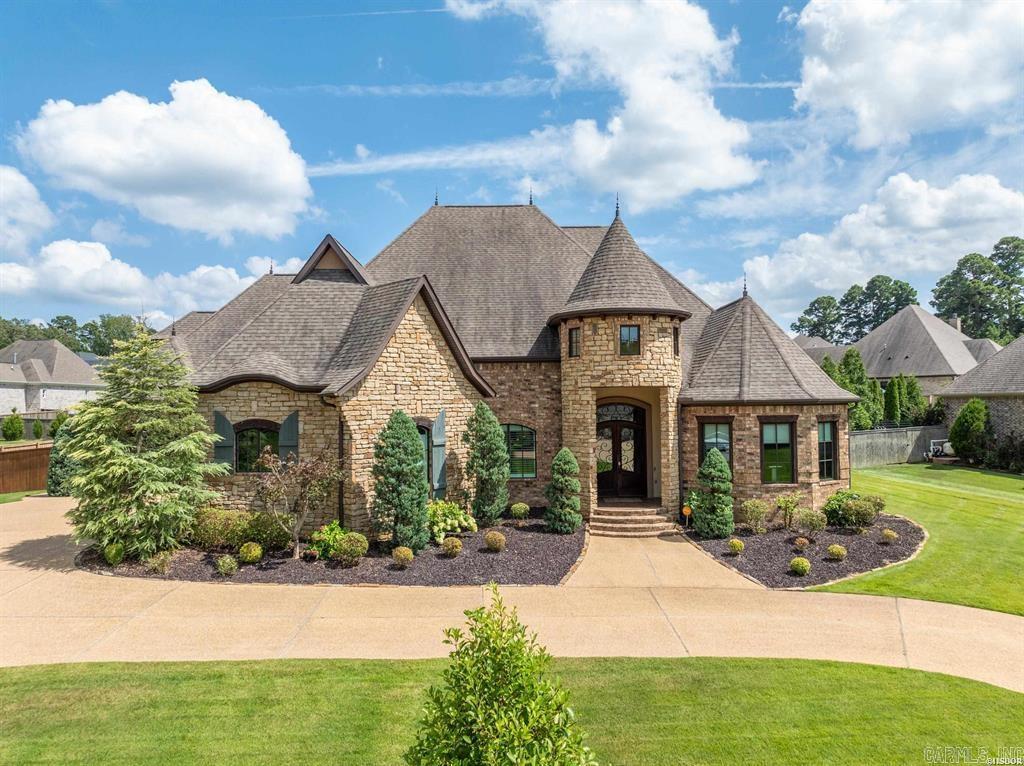 Welcome to luxury living in the sought-after Arlington Park subdivision! This stunning 4 bedroom, 5 bath home offers 4,462 sq ft of beautifully designed and family-friendly spaces. Step inside and you will immediately notice the gorgeous hardwood flooring and vaulted ceilings that create a bright welcoming feel. Take notice of the beautifully appointed formal dining area that opens up to the spacious living room, kitchen, and breakfast area. A gourmet kitchen that flows seamlessly into the spacious living area. Featuring a stainless steel refrigerator, 5 burner gas stove, and not one but two ovens, this kitchen is truly a culinary dream. The large granite topped island not only provides ample prep space but also holds an ice maker and dishwasher for added convenience. There is a large home office, perfect for the remote worker or entrepreneur seeking a private work oasis. Multiple storage closets and even more storage under the stairs. The master suite is apart from the other bedrooms offering a true retreat. The ensuite features a spa-like atmosphere and ample WIC closet space, jetted soaking tub and walk in shower. Continued in agent remarks...