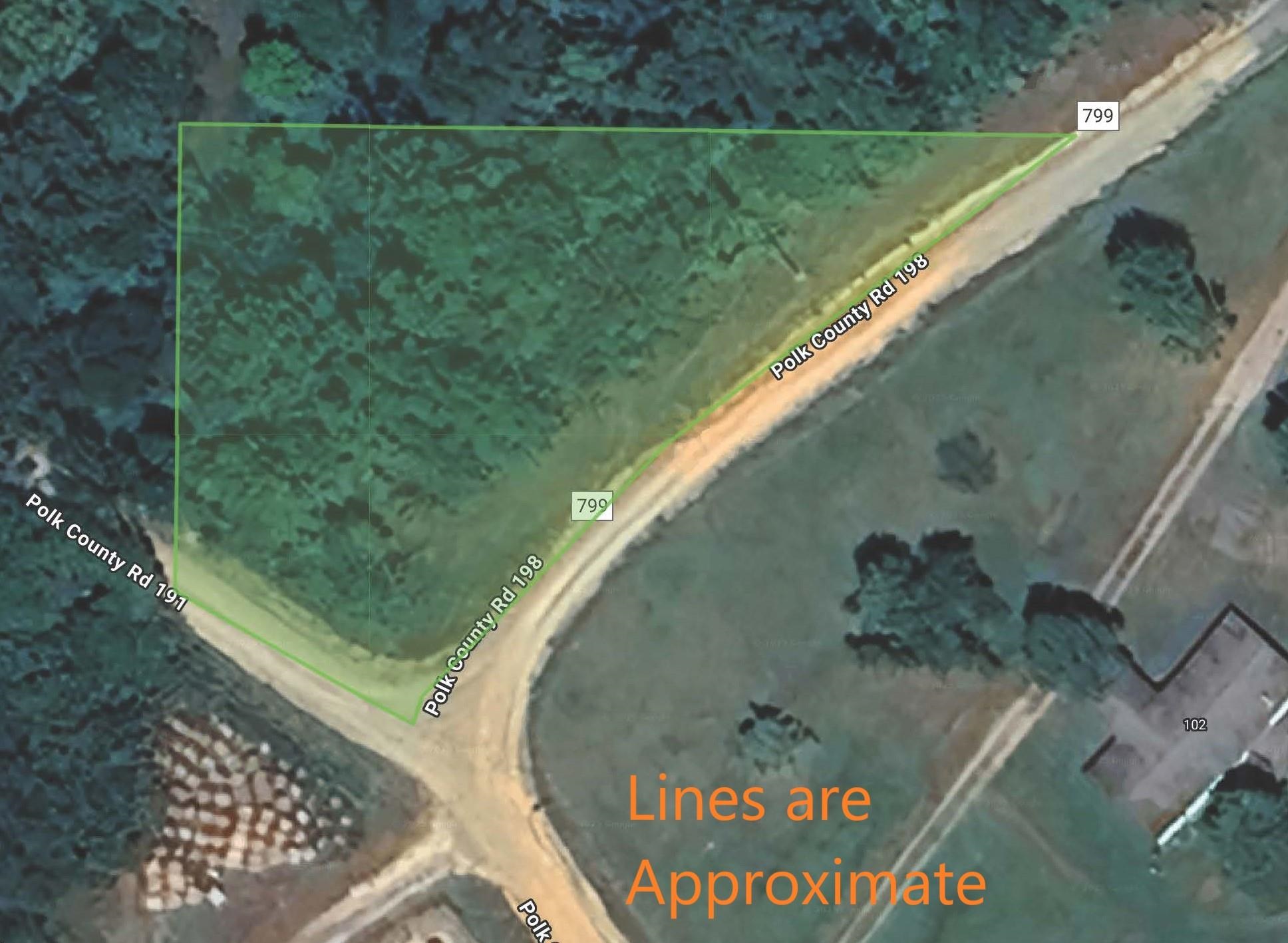 Looking for a Sweet Little Piece of Land?!? Don't pass this by!! Located right in the corner of Polk Road 191 and 198!! Country Living at it's finest!! Put a Little Elbow Grease into Turning this Land into Exactly what You Want!! Utilities Nearby!