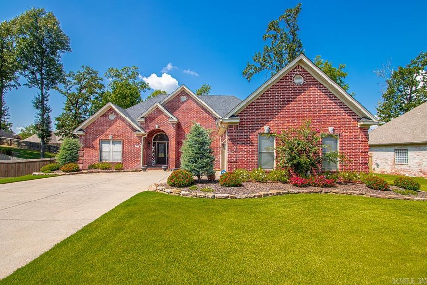 Hurricane Lake Living at its finest! Nestled away on a low trafficked side street in HLE sits this 3 bed 2 bath home. First when you arrive you'll notice the immaculate landscaping and yard with perfect edges. Open the front door to an open living, dining room concept. The living room flows into the kitchen complete with a low top breakfast bar perfect for those early morning coffees. The primary bed room features a semi Texas style bath room with a walk in shower. Across the house you'll find the 2 large spare bedrooms complete with a jack-n-jill style bath between them. The jack-n-jill bath also features a door in the hall way perfect for guest. The back deck tops this one off. Covered and over looking your tree covered back yard with plenty of privacy. Schedule your private showing today!