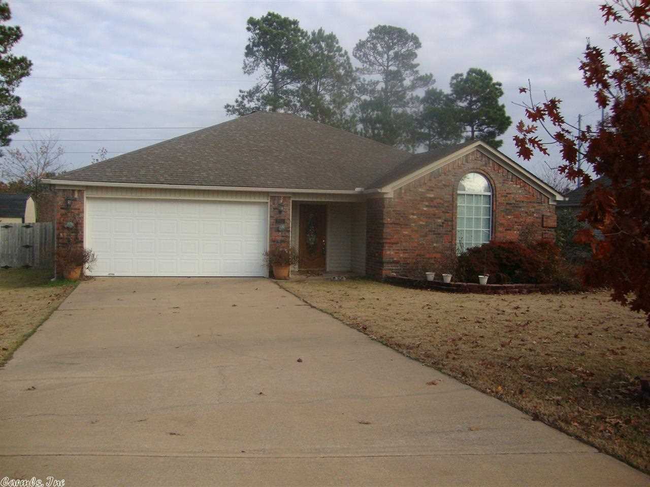 THIS HOME IS IN PRISTINE CONDITION WITH BEAUTIFUL HARDWOOD FLOORS IN LIVING AREA THAT ALSO INCLUDES A VAULTED CEILING, WET AREAS HAVE TILE FLOORS AND BEDROOMS HAVE CARPET..DOUBLE SINKS IN MASTER BATH THAT ALSO HAS THREE CLOSETS! BACKYARD BACKS UP TO WOODS FOR PRIVACY AND IN THE SPRING THERE IS A FLOWING FOUNTAIN WITH GORGEOUS FLOWERS..ASK FOR THE VIDEO...ALSO WASHER/DRYER AND REFRIGERATOR WILL CONVEY WITH AN ACCEPTABLE OFFER.