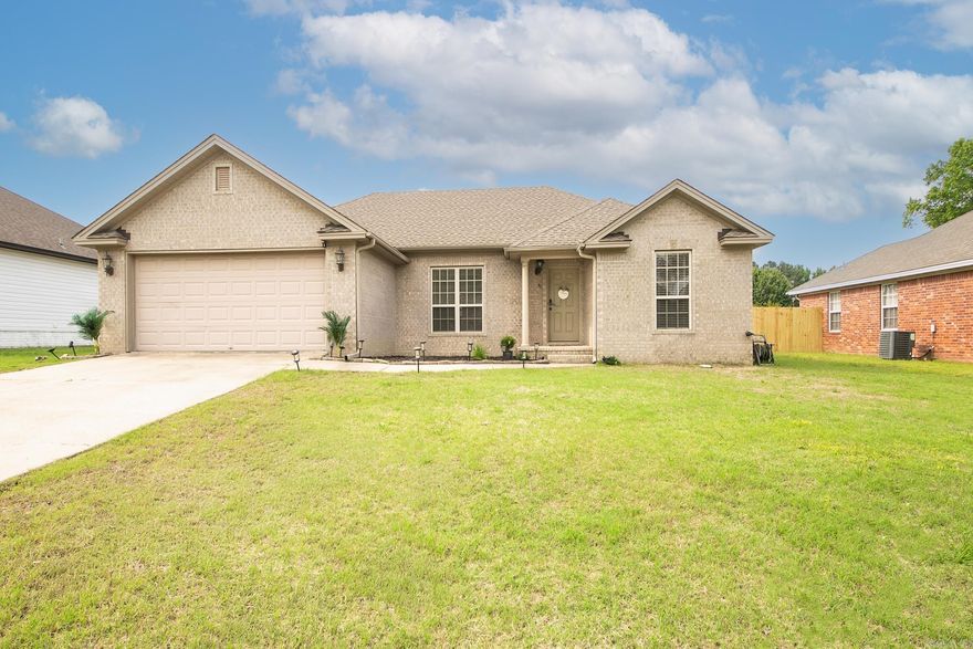 Welcome to your dream home, a charming and impeccably maintained gem nestled in a prime location! This delightful 3-bedroom, 2-bathroom residence boasts 1,425 square feet of comfortable living space, perfect for all types of families. The thoughtfully designed split floor plan offers spacious rooms that provide privacy and flexibility, while an abundance of storage throughout ensures that everything has its place. The kitchen is a culinary delight, featuring ample cabinet space to inspire your inner chef. Step outside to discover a lovely gazebo, ideal for creating memorable outdoor experiences. The generous backyard offers endless possibilities, whether you envision adding a pool, playground, or a flourishing garden. Plus, the seller is installing a new fence, ensuring your peace and quiet. Conveniently located near schools and highways, this home is perfectly positioned to provide both efficiency and accessibility. Don’t miss the opportunity to make this adorable home your own!