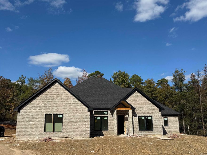 Sitting on over 1.5 acres, this custom home by Homes by Hesley is the perfect floor plan!!! Huge kitchen with so much space for storage and countertops galore. Split plan with 4 generous bedrooms plus a dedicated office with a closet in case you need that 5th bedroom. Space to build a shop. Super private backyard to watch all the deer! The primary suit is perfection and will offer privacy, space, and convenience! Don't miss this one!