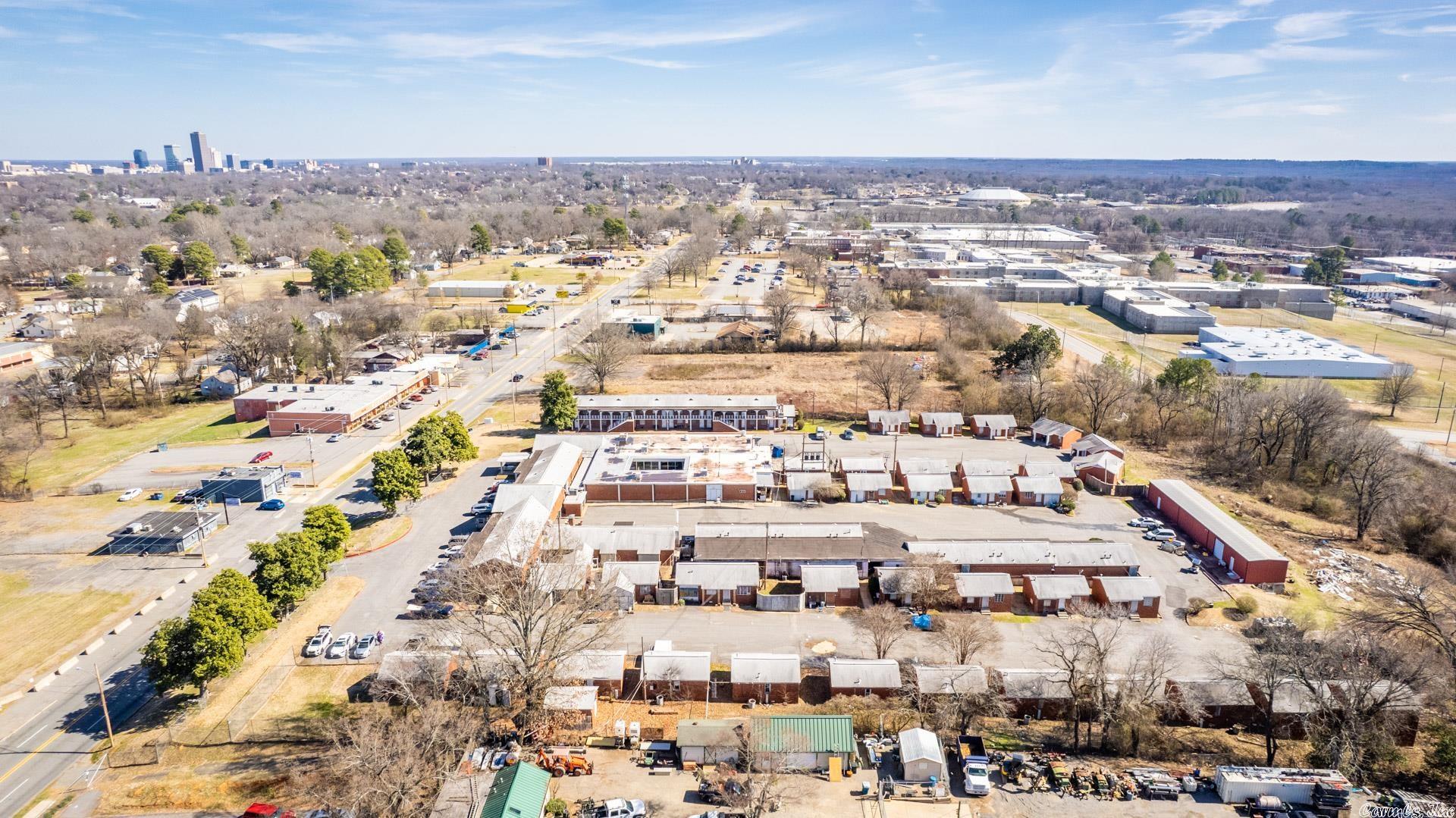 Potential for expansion and almost unlimited income! 5.97 acre Retirement Community or Residential Care Facility on Roosevelt Road in Little Rock. Property Overview: Great profit history-20 Efficiency Apartments, Plus 70 residential units, Dining facilities, service kitchen, recreational areas, parking, storage warehouse, offices, beauty parlor and more.