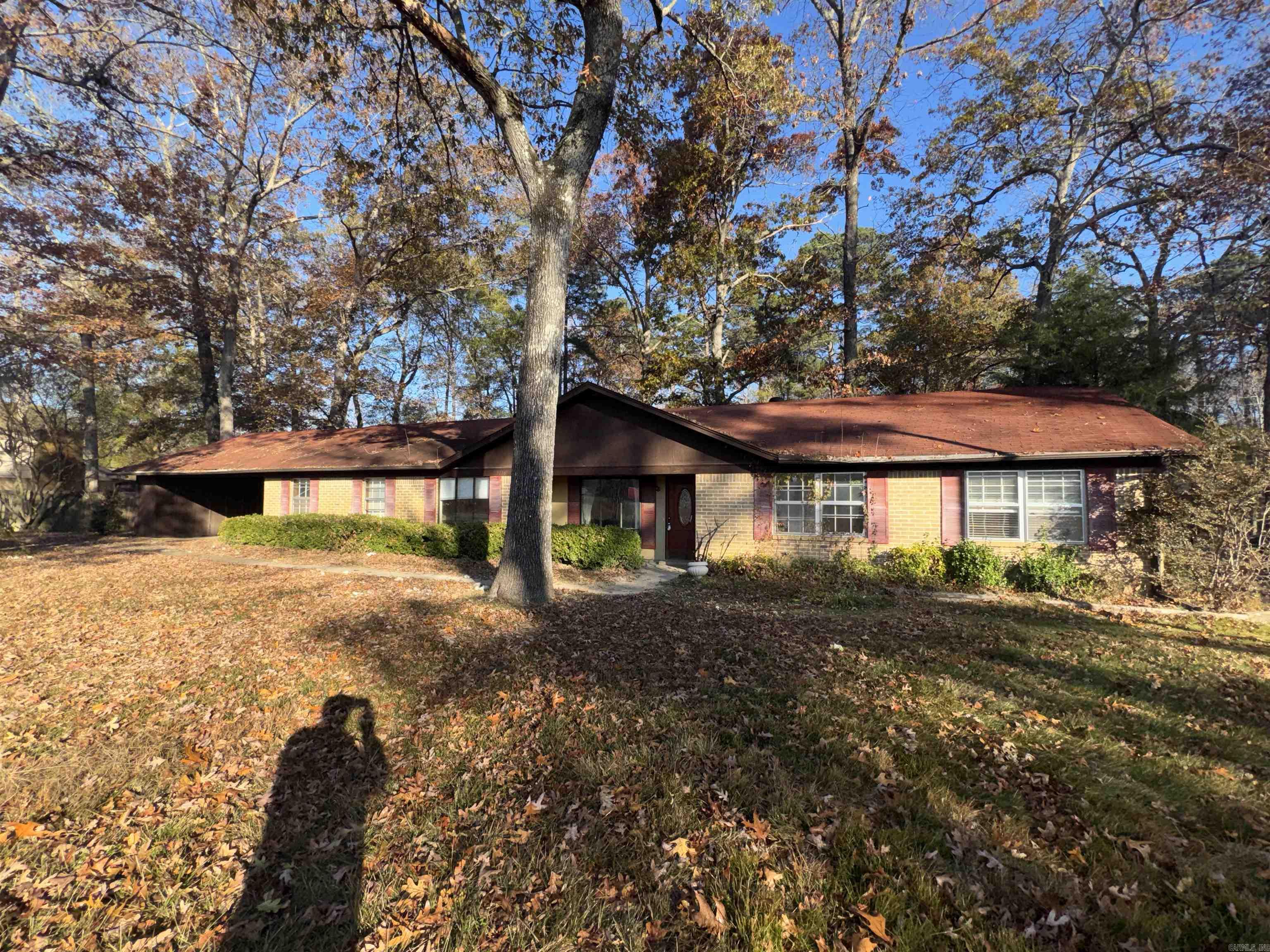 One story 3 bed 2 bath on almost an acre with 2 living areas. Outside is in decent shape. Inside seems solid but needs updating throughout. Recent foreclosure, not REO or bank owned. Local corporate owner can close quickly. Sold as is, no disclosure. Feel free to look at whatever you want BEFORE submitting an offer, but Seller will not go under contract with an inspection contingency. SEE AGENT REMARKS for offer submission & other interesting info.