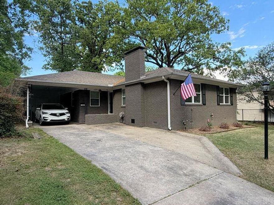 Live on Skyline in Park Hill!  Move in Ready Brick Home with tons of updates ... ultra convenient to shopping, interstates and so much more *  Lovely original hardwood floors, replacement Vinyl windows, beautifully remodeled Bathrooms, remodeled kitchen cabinetry with SS appliances, and lots of natural light.  The beautiful Tree-shaded lot has privacy and a fenced rear yard to enjoy with family & friends.  Carport with storage room and has an extra parking pad. There is soo much to love here ... come see it before it is gone!   Agents, use Broker Bay to set all showings.