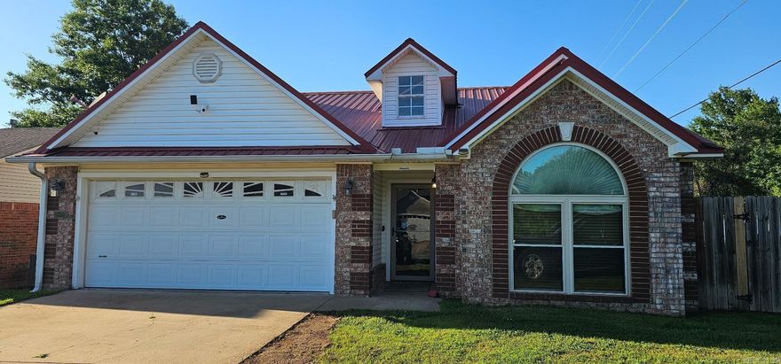 Welcome home to this charming 3-bedroom, 2-bath brick home nestled on a desirable corner lot in Northwest Arkansas! Featuring a spacious layout and timeless curb appeal, this home offers comfortable living both inside and out. Enjoy the privacy-fenced backyard - perfect for entertaining, pets, or relaxing evenings outdoors. Conveniently located near local amenities and all that Northwest Arkansas has to offer, this property combines comfort, privacy and location in one beautiful package. Don't miss your opportunity to make this wonderful home yours!