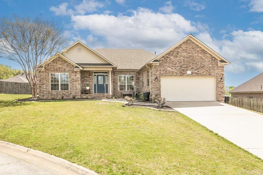 If you are tired of looking at "move in ready" homes that still need so much love, then this is the one you have been waiting for! This one IS move in ready with all new paint and flooring throughout the home! You will also be excited to have a split floor plan, a 2024 roof, fantastic storage options, a true his and hers bathroom, a stunning view of the lake from your deck  and these are not even the cherry on top. If you didn't already know Magness is a neighborhood sought out by many for the beautiful lakes with a full walking trail over 2 bridges around the neighborhood as well as the playground and sports courts available to it's residents. Start packing your fishing pole and don't wait to call 15 Danya your next home! Call listing agent for a private showing and more details! Open House May 4th from 2-4!