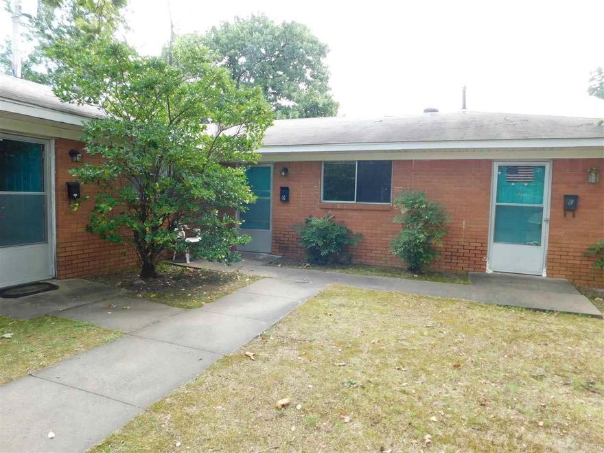 We seldom have an opening in this quiet 5 unit complex! New paint & flooring in this spacious 1 bedroom with dual closets, 1 bath with furnished kitchen, W/D connections, ceiling fans, off street parking, outside storage, private patio & nice yard. $515 mo. Marshall Peters & Associates 501-414-8340