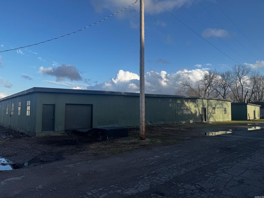 Renovated Warehouse can be split into 3 separate rental units. Has office and bathrooms