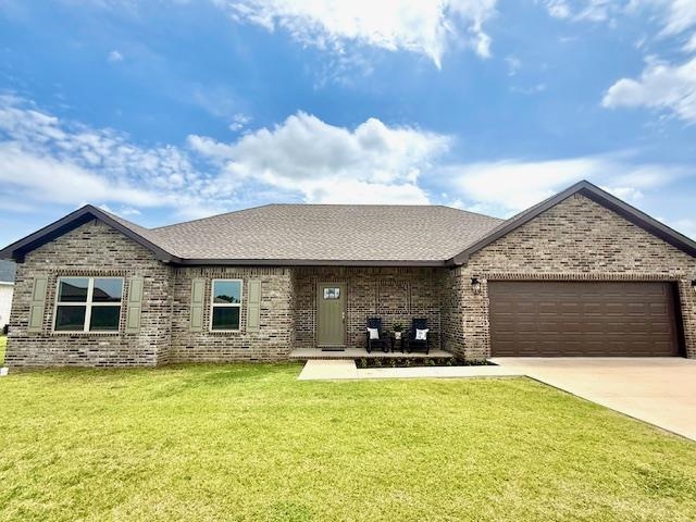 Get ready to fall in love with your next home at 1233 Stella Lane in Trumann! Even better? The sellers are offering $5,000 to help with your closing costs or to buy down your interest rate- your choice! That means you can move in and start making memories without breaking the bank. This all-brick home has four spacious bedrooms and two bathrooms, giving everyone their own space. The kitchen is complete with granite countertops, a huge walk-in pantry, new tiled backsplash and breakfast bar. You will love the peaceful main suite featuring a walk-in tiled shower, relaxing tub, double vanities and a roomy walk-in closet! The sizable laundry room has granite countertops and extra storage, great for staying organized. Step outside to the covered patio where you can grill, sip your morning coffee or watch your kids and pets play in the backyard. The two-car garage and built-in security system add convenience and peace of mind. This home qualifies for 100% Rural Development financing, making it even easier to call this place home! Don't miss your opportunity to snag this family-friendly gem - schedule your private showing today!