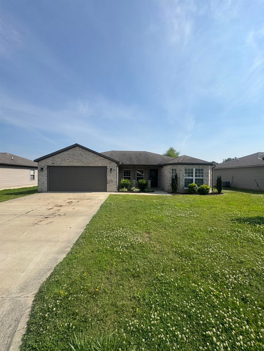 This updated 4-bedroom, 2-bath home features new flooring, fresh paint, and a bright open floor plan that's perfect for today's lifestyle. Enjoy a stylish kitchen, two-car garage, and a fenced backyard ready for play or relaxation. Located in a quiet, newer neighborhood on the edge of town, this home offers space, style, and a location you'll love.