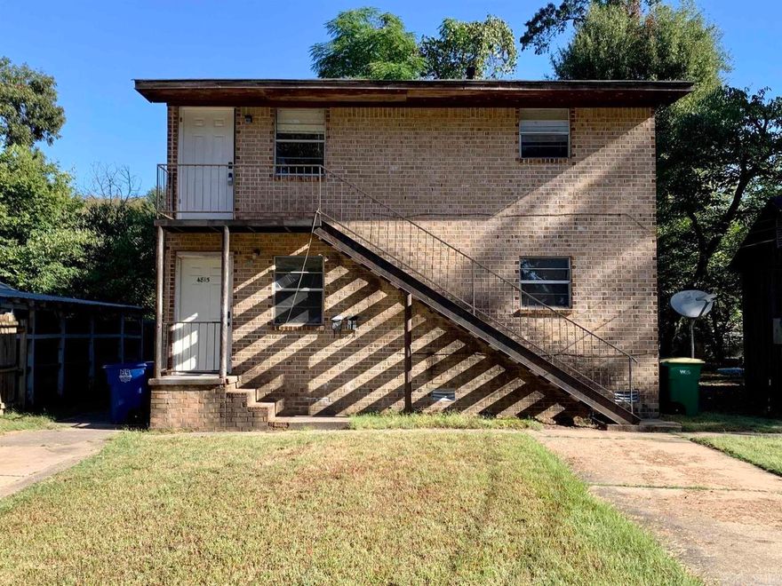 Opportunity meets versatility at 4815–4821 School Street in North Little Rock. This unique property offers a duplex alongside a separate single-family home, creating multiple possibilities under one address. Whether you’re looking to expand a portfolio, live in one unit and utilize the other, or add steady income potential to your holdings, this setup delivers flexibility and function.  The duplex, built in the mid-1980s, spans two stories with a combined 1,624 square feet, while the additional single-family residence offers approximately 962 square feet of single-level living with classic charm dating back to 1940. Both structures feature traditional design elements and practical layouts designed for everyday living.  Situated on a combined lot of approximately 0.30 acres, the property provides ample parking and outdoor space. With public utilities and paved road access, convenience is built in.  If you’ve been searching for a property that offers options and long-term potential, this one tells a compelling story all its own.