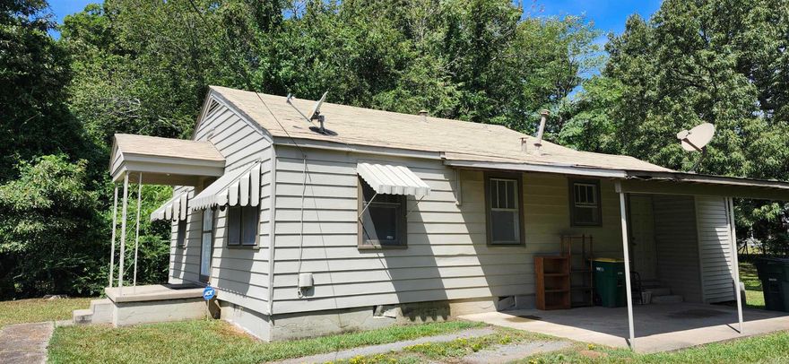 Nice older home/potential investment property. Sits on a level lot with just over +/- 1/2 acre. Fenced yard. Lots of space. Excellent price. Sq. ft. approx. Measuring encouraged. (Agents see remarks)