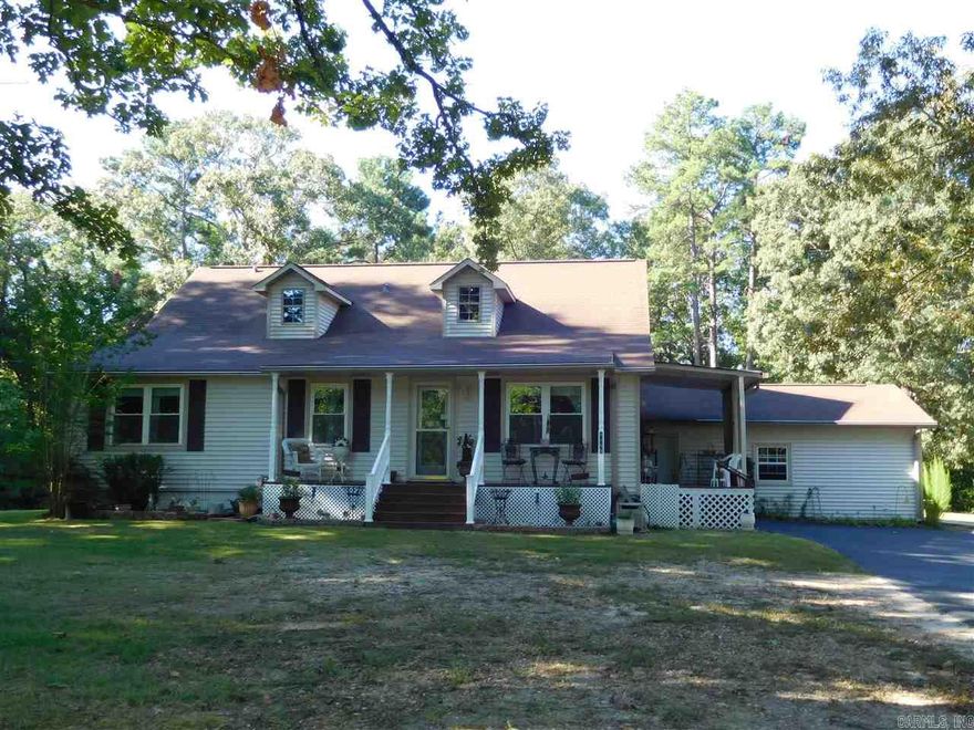 Beautiful Country setting on 3.64 acres all at the end of a cul de sac.  Private property w/no restrictions. This home features 4 bedrooms or 3 bedrooms with a bonus room.  The upstairs bedroom has a full bathroom.  Master bedroom downstairs.  This home has two air units.  It has been remodeled throughout and it is very clean.  Lots and Lots of space and storage.  Walk in closets throughout.  Side Loading garage. Heating and Air Units about 5 years old. **Schedule your showing today**