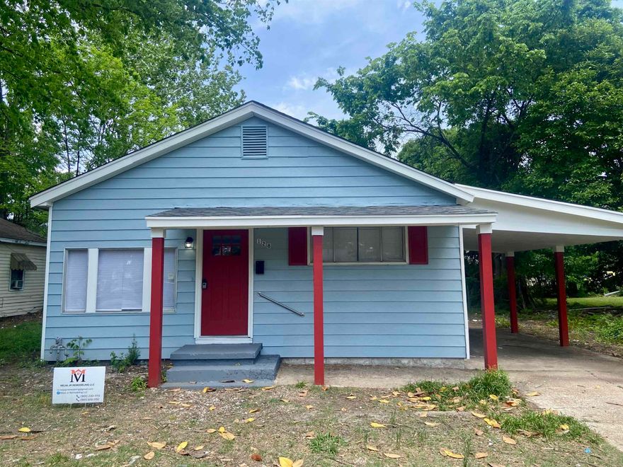 Flying on to the rental market is 128 W. Magnolia of Blytheville, AR! This home has been fully remodeled throughout. This home features 3 large bedrooms, 2 bathrooms, a large open concept living/dining room, and a kitchen perfect for any chef. This home has a split floor plan with the master being split from the other 2 bedrooms to offer privacy and even has its own private entrance from the outside! If the inside features of this home aren't enough to make you fall in love, you will also find wonderful exterior features as well. This home has a carport perfect for keeping your car out of the elements, a large fenced in yard for summer bbq's and a large shed to store all of your tools and misc items! This home won't last long so call today for your tour!