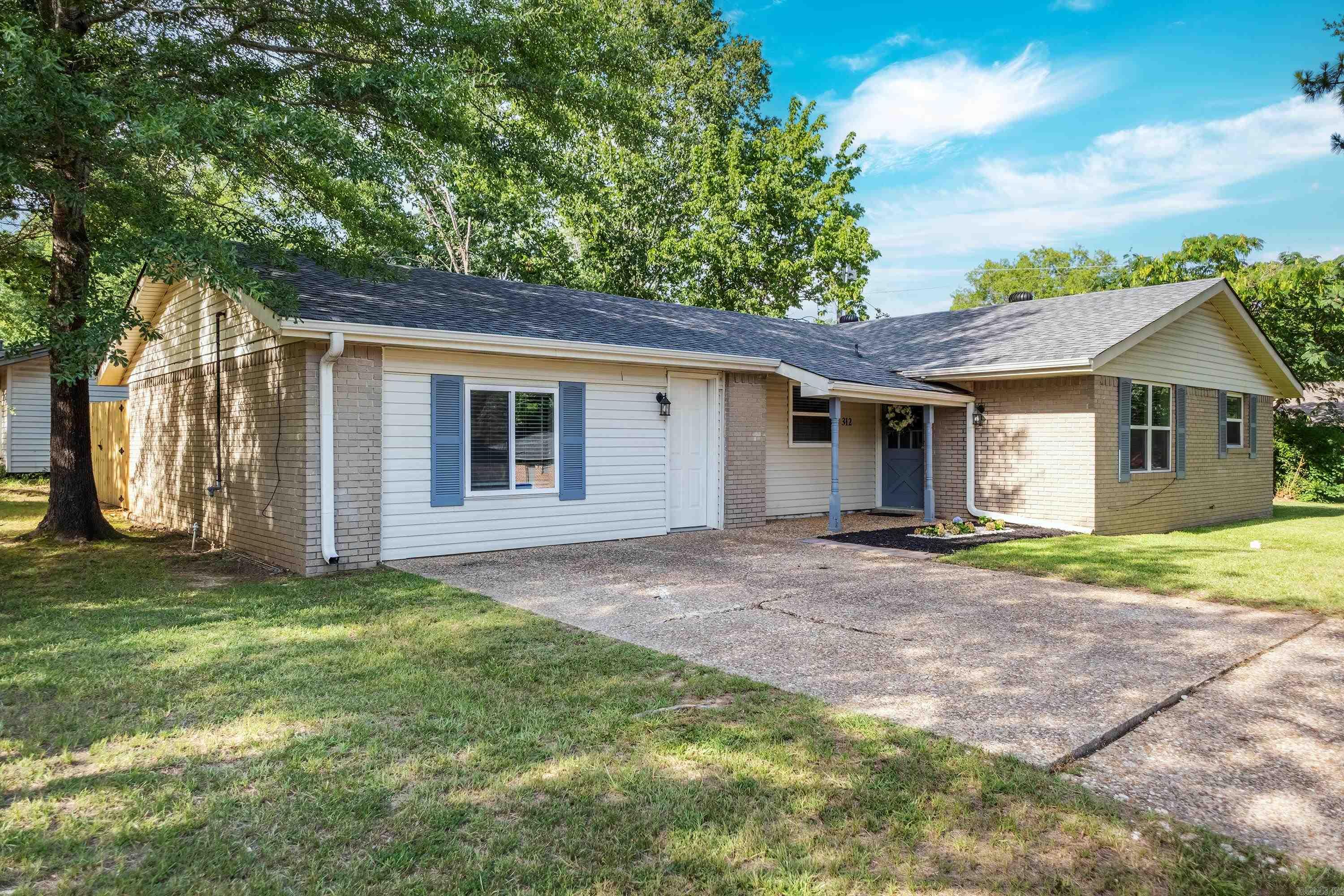 Fully renovated home on a spacious corner lot! Step into modern comfort & timeless style with this beautifully remodeled and well cared for, 4-bedroom home. Comes with a brand-new roof & brand-new privacy fence. This home is near to the entrance of Tucker Creek, a popular walking trail, a place to seek some solitude and exercise while walking, biking and running. The fourth bedroom includes a private entrance, making it perfect as a guest suite, home office, or mother-in-law space. This home has been completely updated from top to bottom, including new interior and exterior paint, windows, water heater, lighting, & fixtures. The open-concept living area flows effortlessly into a fully updated kitchen, featuring shaker-style cabinets, granite countertops, a designer backsplash, & stainless-steel appliance. Both bathrooms have been tastefully remodeled with new tile surrounds, updated cabinetry, & granite countertops. You'll love the updated LVP luxury flooring in the main areas. Nothing has been left untouched. This home is truly move-in ready. Come see it today & fall in love! Will this home last long? Don't wait to find out. Schedule your showing today.