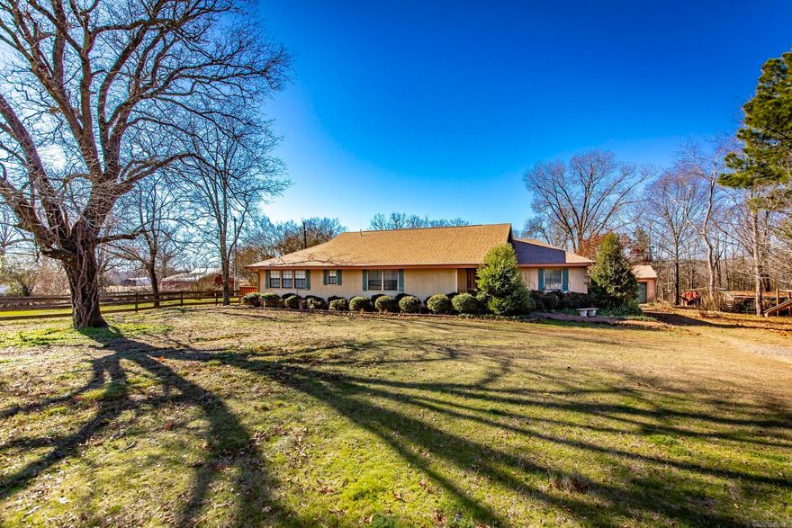 If space matters, this 2-acre property checks all the boxes. Spacious 3 bed, 2 bath home with large bedrooms, an open kitchen, and a dedicated office/study—plenty of room for real life. Major updates include a new roof (2023), septic system (2019), and HVAC (2020). Outside, you’ll find a 2-car detached garage, extra storage building, and an existing chicken coop already in place. Whether it’s animals, gardening, projects, or quiet evenings outdoors, this property gives you the space to make it happen.