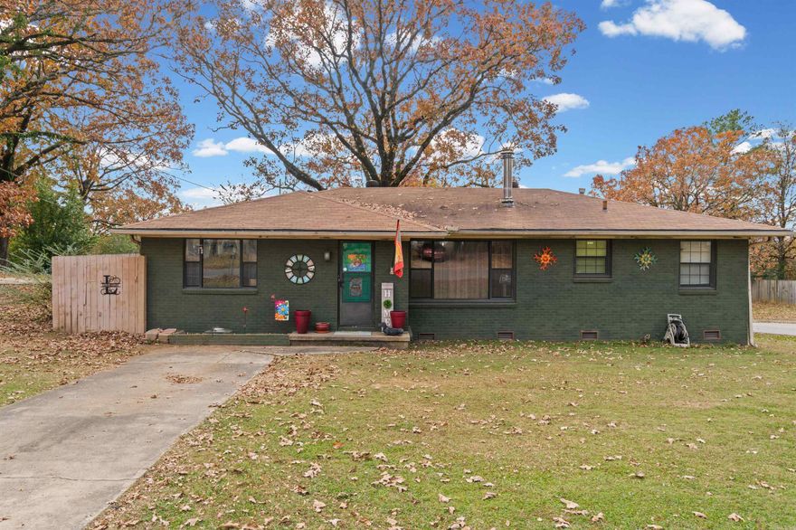 Welcome home to this beautifully updated 3-bedroom, 1.5-bath property sitting on a spacious corner lot in North Little Rock. This 1,353 sq ft charmer features an updated kitchen, a fully fenced backyard, and a cozy fire pit area perfect for relaxing or entertaining. The home also includes a detached shop—ideal for storage, hobbies, or extra workspace. With great curb appeal, a functional layout, and a hard-to-find lot, this one is move-in ready and won’t last long! Let’s get you home.
