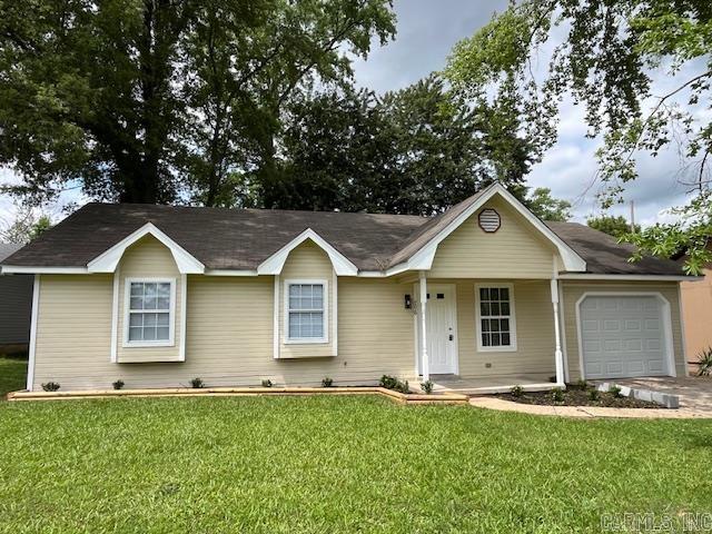 3 bedroom bungalow is like new after complete remodel. Recently installed roof. This extra-large unique lot is set up on a cul-de-sac with a creek running through the shaded back yard. House has 3 gables and has tremendous curb appeal. Enclosed garage to keep you out of the weather. All new luxury vinyl plank floors button up this beauty. Go and show! Wonāt last.