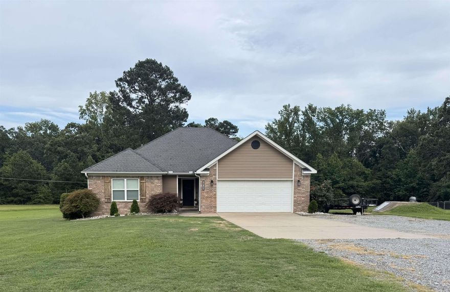 BACK ON THE MARKET THROUGH NO FAULT OF THE SELLERS!! You do not want to miss this well-loved charming split layout 3 bedroom and 2 bath home with just over 1 acre of land and above ground pool.  New paint throughout. Granite Countertops in kitchen and bathrooms with new kitchen cabinet hardware. Hardwood flooring in Main living area, tile in Kitchen and bathrooms. All bedrooms have new LVP flooring.  New microwave and dishwasher.  New pool liner and pool pump and many more updates.  Call today to schedule a tour!