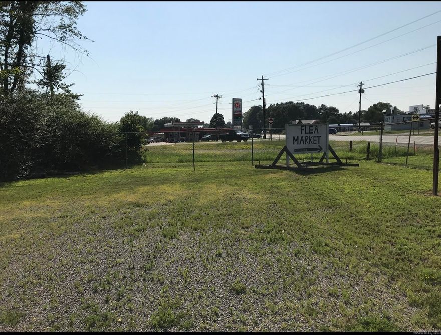 commercial lot in a prime location - ready for your next business endeavor. .98 acres with great visibility and accessibility for a constant stream of potential customers.