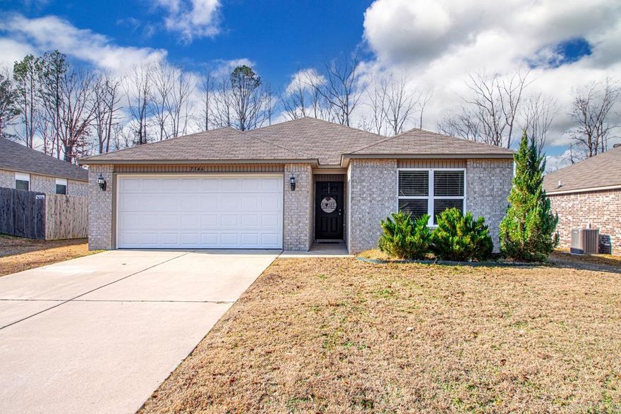 Built in 2020 and exceptionally well cared for, this like-new 3-bedroom, 2-bath home features a desirable split-bedroom layout and easy, low-maintenance living. Fresh interior paint creates a bright, welcoming atmosphere.  A spacious entryway offers an inviting first impression. The kitchen includes an island and pantry, providing both functionality and storage. The primary suite features a large walk-in shower, and double walk-in closets, adding comfort and convenience.  Truly a move in ready home.