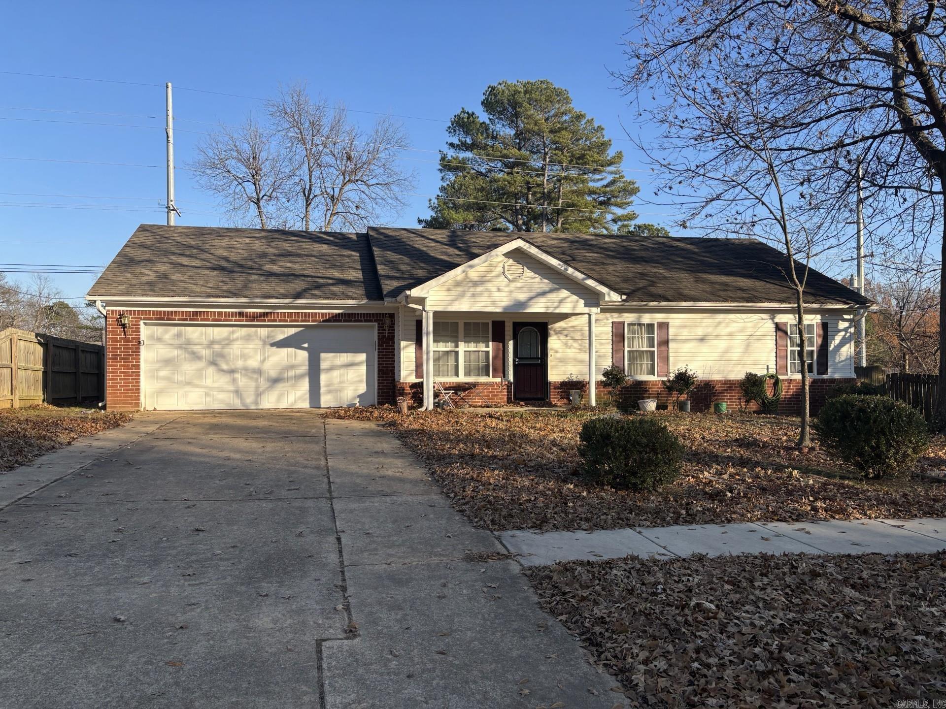 Nice 3 bedroom, 2 full bathroom home that has large door openings and hallway.  The hallway will accommodate those with physical challenges. Looking for that home in an established neighborhood, look no further. Home does have a bonus room.