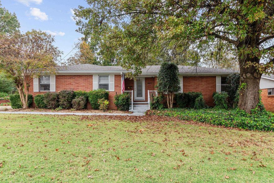 This charming 4-bedroom, 3-bathroom home offers a spacious 2,732 sq. ft. of living space on a generous 0.48-acre lot. Nestled in an established subdivision, this brick beauty features timeless character with modern comforts, making it ideal for anyone seeking a warm, inviting place to call home.  Step inside to discover multiple living areas, including both a cozy den and a larger family room—perfect for gathering and relaxation. Enjoy meals in the formal dining room or the breakfast area. The large primary suite provides a private retreat, while the additional three bedrooms ensure everyone has their own space.  Key updates include a new roof (2023) and an 8-10 year old HVAC system. The home boasts a reliable gas water heater, both gas and electric central heat plus a gas wall heater as backup which ensures warmth and comfort throughout. The kitchen is well-equipped with a Thermador vent hood, induction cooktop, plus outdoors is a detached two-car garage offers extra storage, parking, or workspace.  The fenced backyard is ideal for outdoor fun and pets, while the established landscaping adds to the home’s curb appeal. Call today to check out this beautiful home!