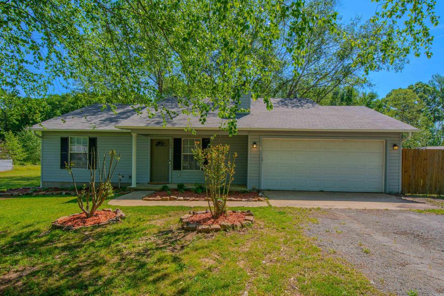 Welcome to your charming retreat! This delightful home offers the perfect blend of comfort and functionality, nestled on a serene 1-acre lot. Step inside to discover a cozy wood-burning fireplace and spacious interior boasting 3 bedrooms and 2 bathrooms, providing ample space for relaxation and everyday living. The addition of a versatile flex room adds endless possibilities for customization, whether you envision a home office, playroom, hobby space, dining space, or a second living area. This home has been freshly painted throughout including the cabinetry. Updated fixtures, laminate flooring, and interior door hardware. Kitchen refrigerator will convey. Outside, the expansive yard offers plenty of room for outdoor enjoyment, from gardening to entertainment gatherings, chickens in the coop, or simply just soaking in the tranquility of your surroundings around the fire pit. Conveniently located in Ward, this property offers easy access to local amenities, freeway/highway access, while providing a peaceful retreat away from the hustle and bustle of the city. Please see Agent Remarks.