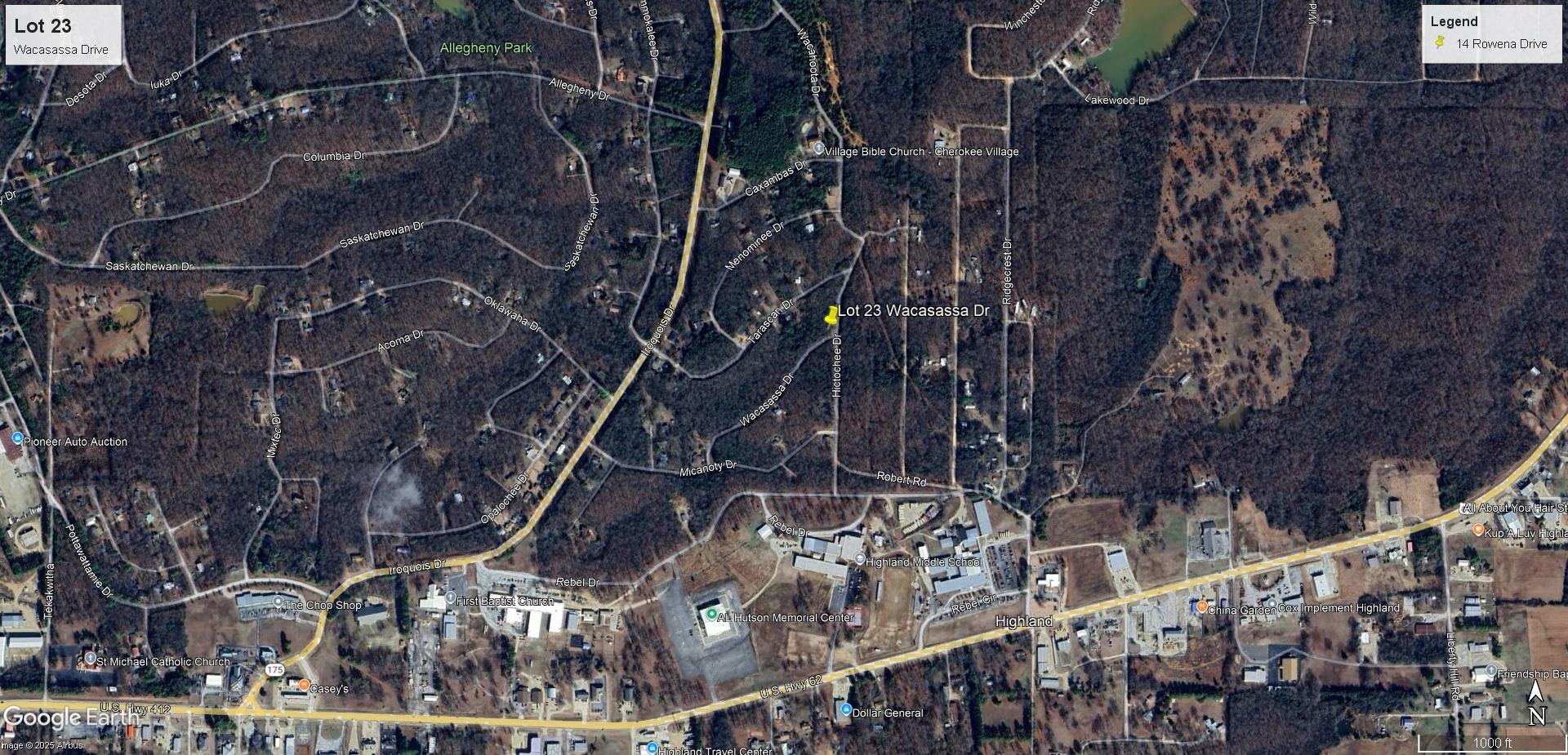 Choctaw Third - Land