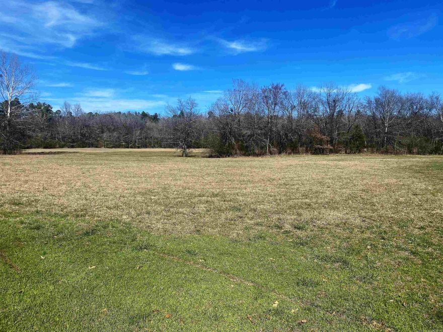 Beautiful property located 20 minutes from Benton and 15 minutes from Arkadelphia. This property includes pasture and wooded areas filled with biking and hiking trails. Although the pasture land is lowland, Flood Plain due to property being near the Prairie Bayou,  the left side of the property extends very high above the pasture land and would be a great Home site. Come take a look/ walk this property and see how amazing it is. Property is divided by the Creek, Prairie Bayou. MOL 60+ Acres.