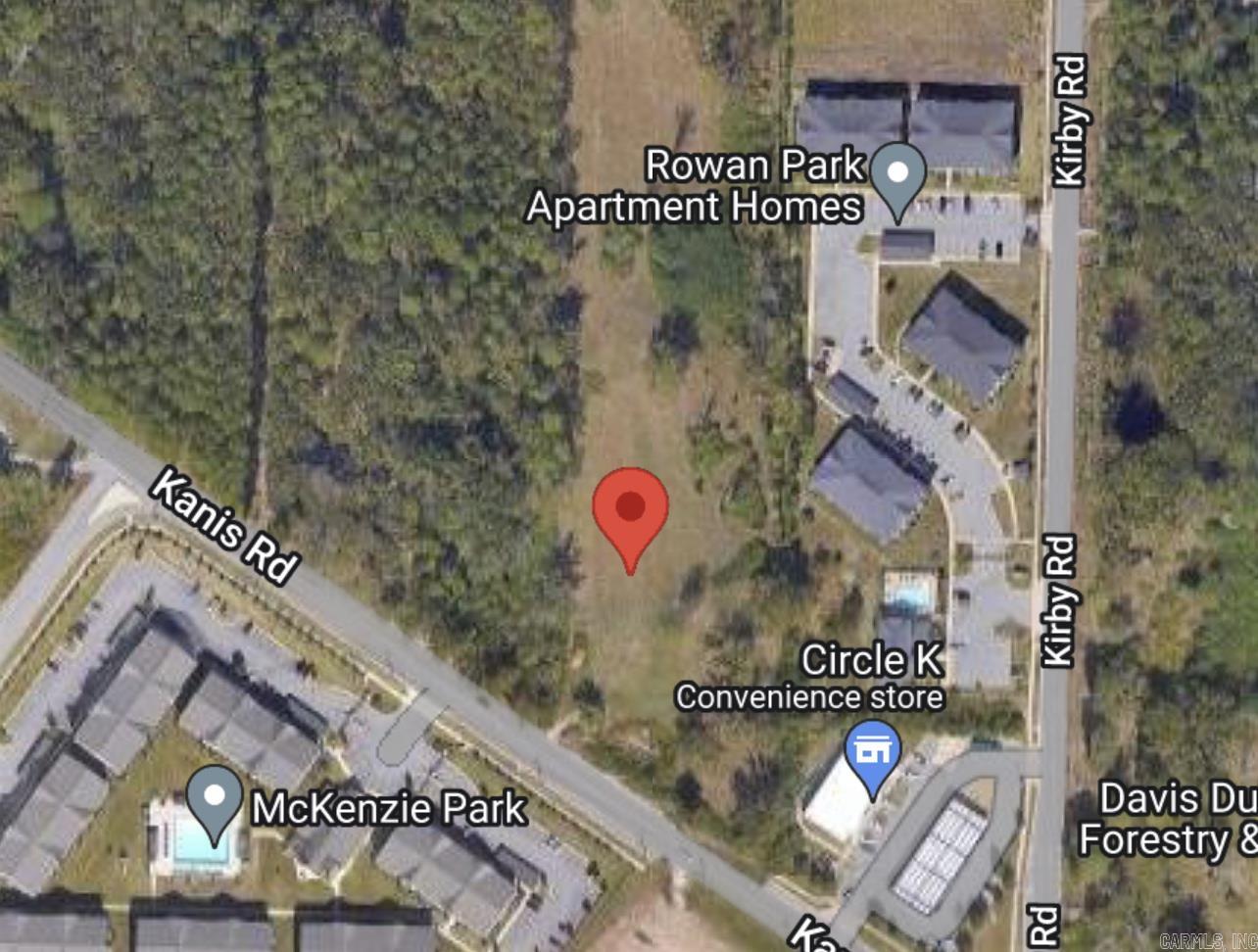 Discover an extraordinary opportunity at 14118 Kanis Rd in Little Rock, AR! This expansive 5-acre lot, located near Woodlands Edge and Baker Elementary, offers unparalleled potential for residential or commercial development. Positioned just off Chenal Parkway and minutes from the Promenade, this rare find boasts proximity to thriving neighborhoods and key amenities.  With its prime location and flexible zoning possibilities, this property is perfect for a variety of uses. Imagine creating the ideal space for a commercial office, hotel, apartment complex, chain restaurant, or a popular fast-food establishment. The possibilities are endless for this highly visible and accessible lot!  Opportunities like this are few and far between, so don’t miss your chance to secure a prime piece of land in one of Little Rock’s most desirable areas. Call today for more information and go see it now—properties like this don’t stay available for long!