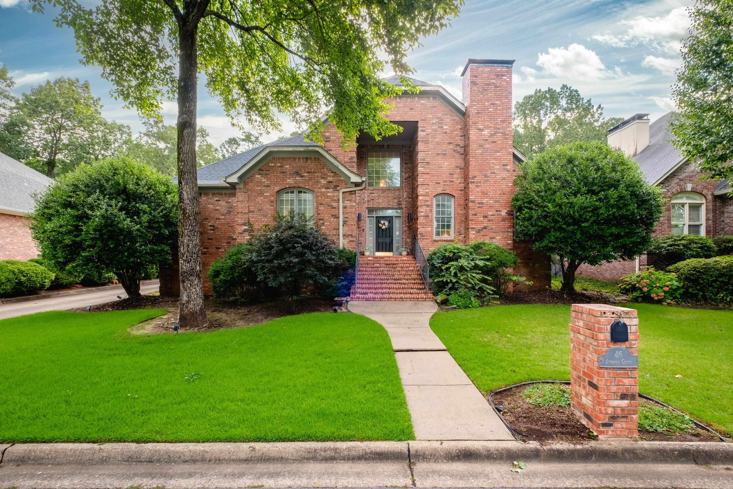 Welcome to this stunning home nestled in a prestigious golf course community, where luxury living meets thoughtful design. This beautifully updated residence offers a spacious and functional layout, with the primary suite conveniently located on the main level. Enjoy two inviting living areas, a formal dining room perfect for entertaining, and a dedicated home office ideal for remote work or quiet study. The heart of the home is the fully remodeled kitchen, featuring high-end finishes and modern amenities, seamlessly flowing into the living spaces for effortless everyday living. All bathrooms throughout the home have also been completely renovated, providing a fresh, contemporary feel. Upstairs, you’ll find a generously sized bonus area, perfect for a game room, media space, or second living retreat. Two private bedrooms each feature their own en-suite baths, along with an additional half bath for guests. Step outside and enjoy not one, but two incredible outdoor living spaces — a covered deck for relaxing mornings and a vibrant, fun-filled back patio ideal for entertaining or unwinding under the stars. Come see today!
