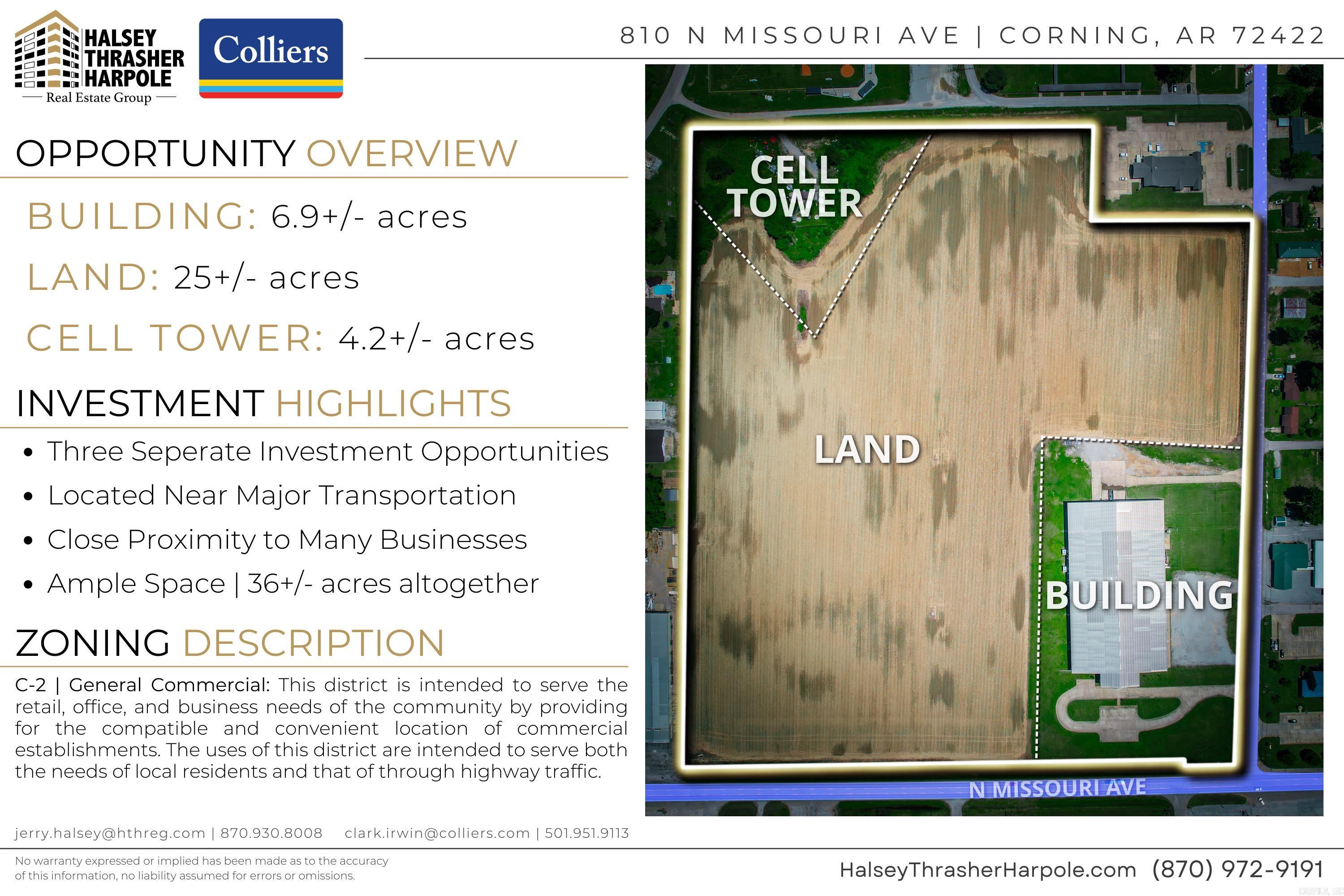 Not in Subdivision - Commercial Sale