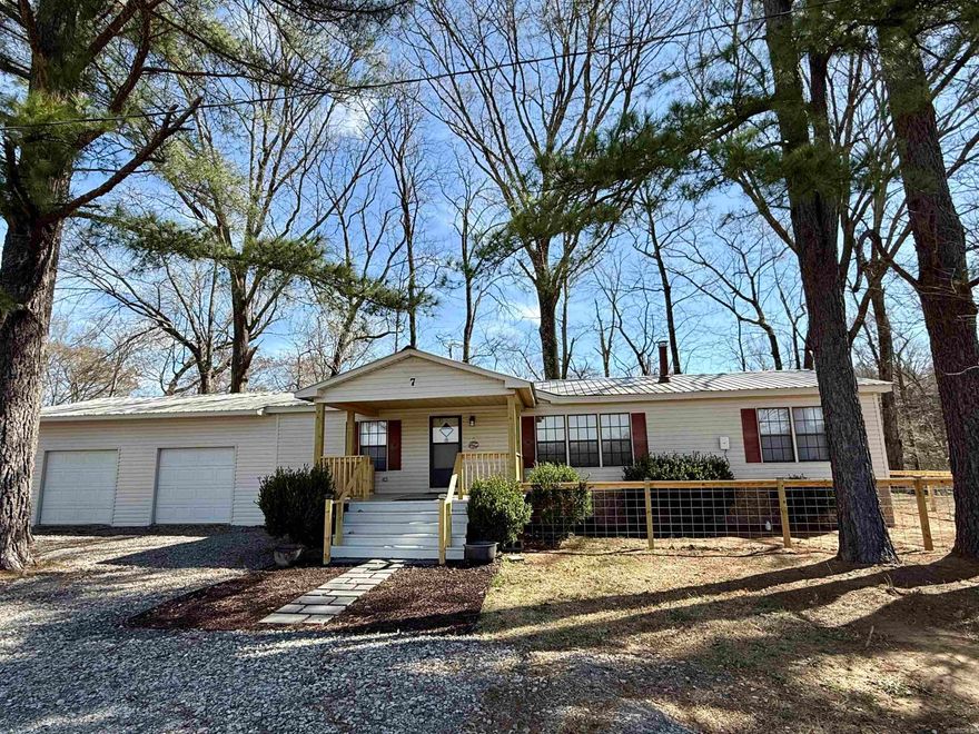 Set back on 1.79 acres along the Little Red River, this property is the perfect fisherman's getaway! This fully furnished home is a short drive to town, but feels miles from civilization by offering stunning river front views and undeveloped land right out your back door! This home boasts many appealing features such as a new soaking tub with its own instant water heater, and new large sliding doors out to a brand new back deck perfect for enjoying the river views whether you're inside or outside! Each of the three bedrooms includes walk-in closets and the attached two car garage provides loads of added storage space for all of your river accessories! Call for a showing today!