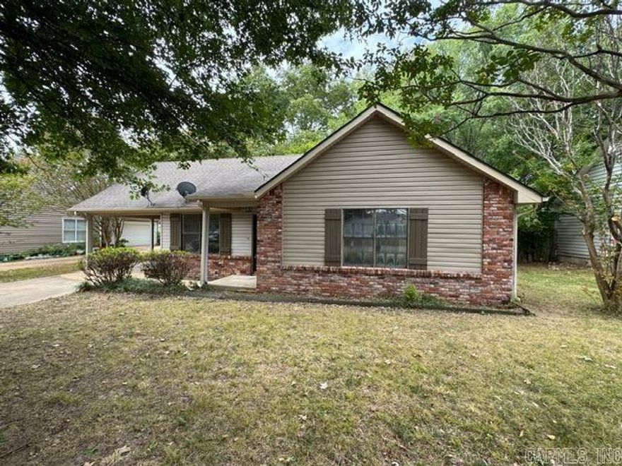 LISTED PRICE IS STARTING BID ONLY!! This home will sell at absolute auction Friday, October 24th! This property features 3 bedrooms & 2 bathrooms, and 1,080 square feet of living space, making it an ideal choice for a starter home or a rental investment. Conveniently situated just off the bypass and close to Home Depot, this home offers great accessibility to local amenities. While it does require some cosmetic updates such as new floor coverings, a fresh coat of paint, it has excellent potential. Please call Listing Agent  / Auctioneer for more information.