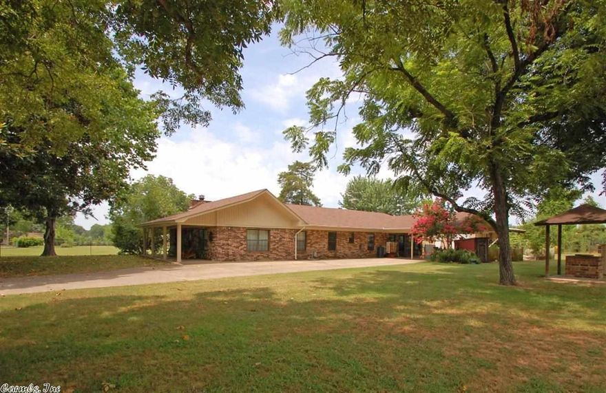 2 acres of "Country Heaven" right in the middle of Cabot. Massive pecan trees, nice garden space, shop building, fenced and cross fenced with plenty of elbow room. The house has been well taken care of and is sparking clean with lots of recent improvements and upgrades. Trane HVAC in 07 with air purification system. 2013 mini split HVAC added to sun room. New roof in 2013. Water Heater in 2006. 30X26 metal shop in 2006. Gas logs added in 2012.Options for 3rd bedroom if needed.Virtual Tour has extra photos.